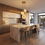 Triple Disc Pendant Alabaster — D500 — mra-triple-disc-pendant-d500-scene-2