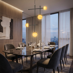 Truss & Cluster Mix Alabaster Pendant Light — W900 — mra-truss-cluster-mix-p26-w900-scene-1