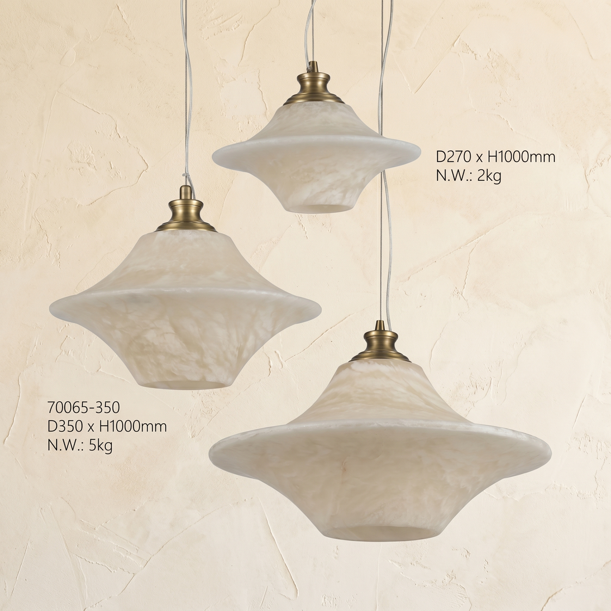 UFO Pendant Alabaster — D350 — mra-ufo-pendant-70065-d350-dark