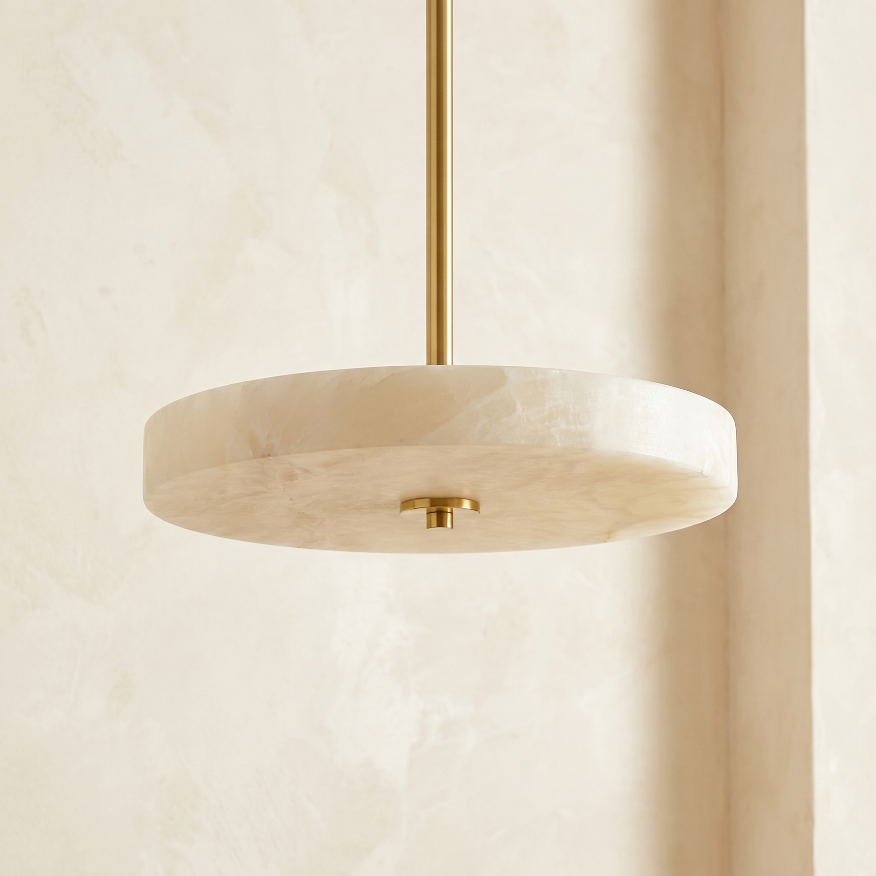 Wood Disc Ceiling 70020 (extra sizes) Alabaster — D390 — mra-wood-disc-ceiling-70020-extra-sizes-d390-dark