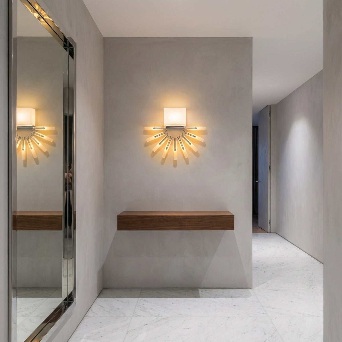 Yiosi Opulence Glass Wall Sconce - scene-1