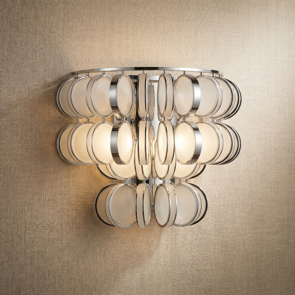 Yiosi Opulence Glass Wall Sconce - Style 430