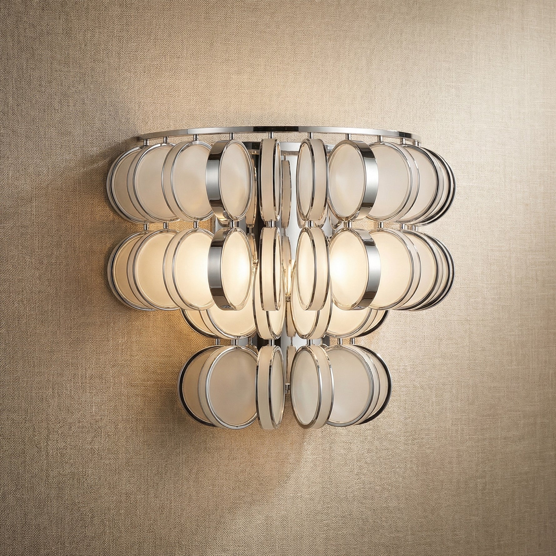 Yiosi Opulence Glass Wall Sconce - Style 430
