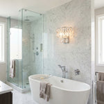 Yiosi Opulence Glass Wall Sconce - scene-2