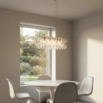 Yiosi Opulence Oval Clear Glass Pendant Light - scene-2