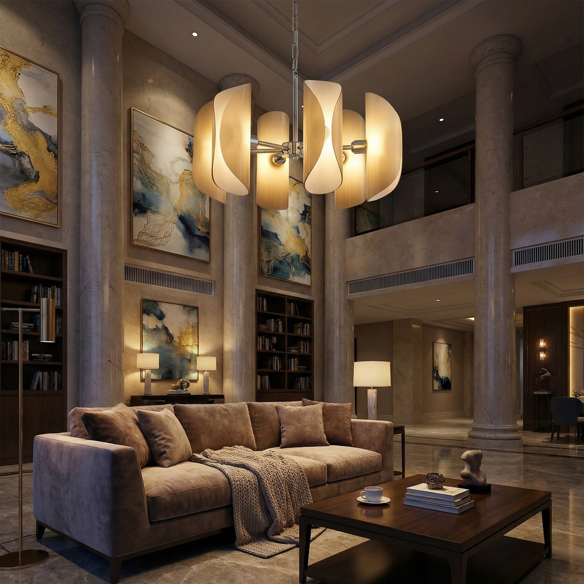 Yiosi Phantom Glass Pendant Light - scene-3