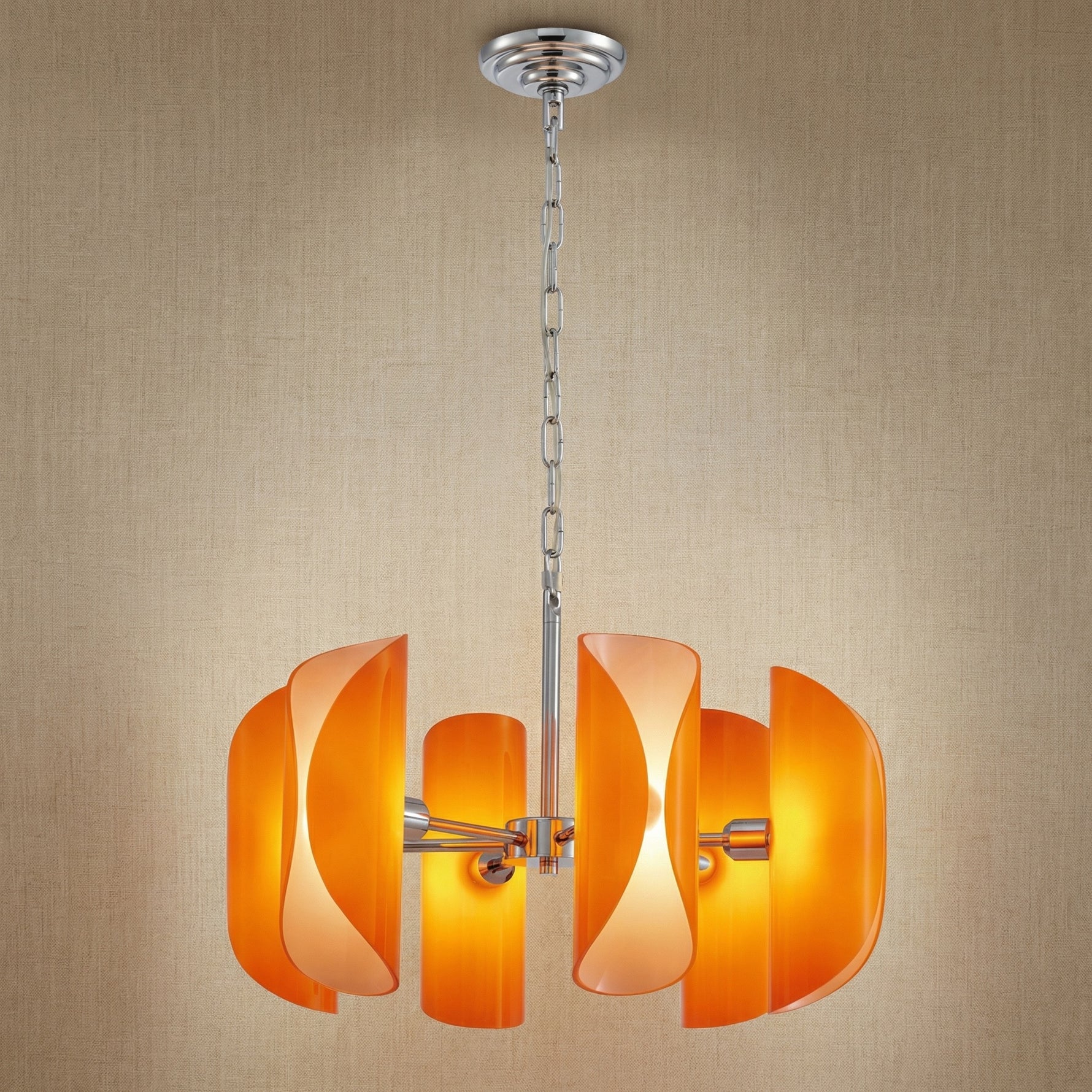 Yiosi Phantom Glass Pendant Light - 24" (Dia 600mm) Style C