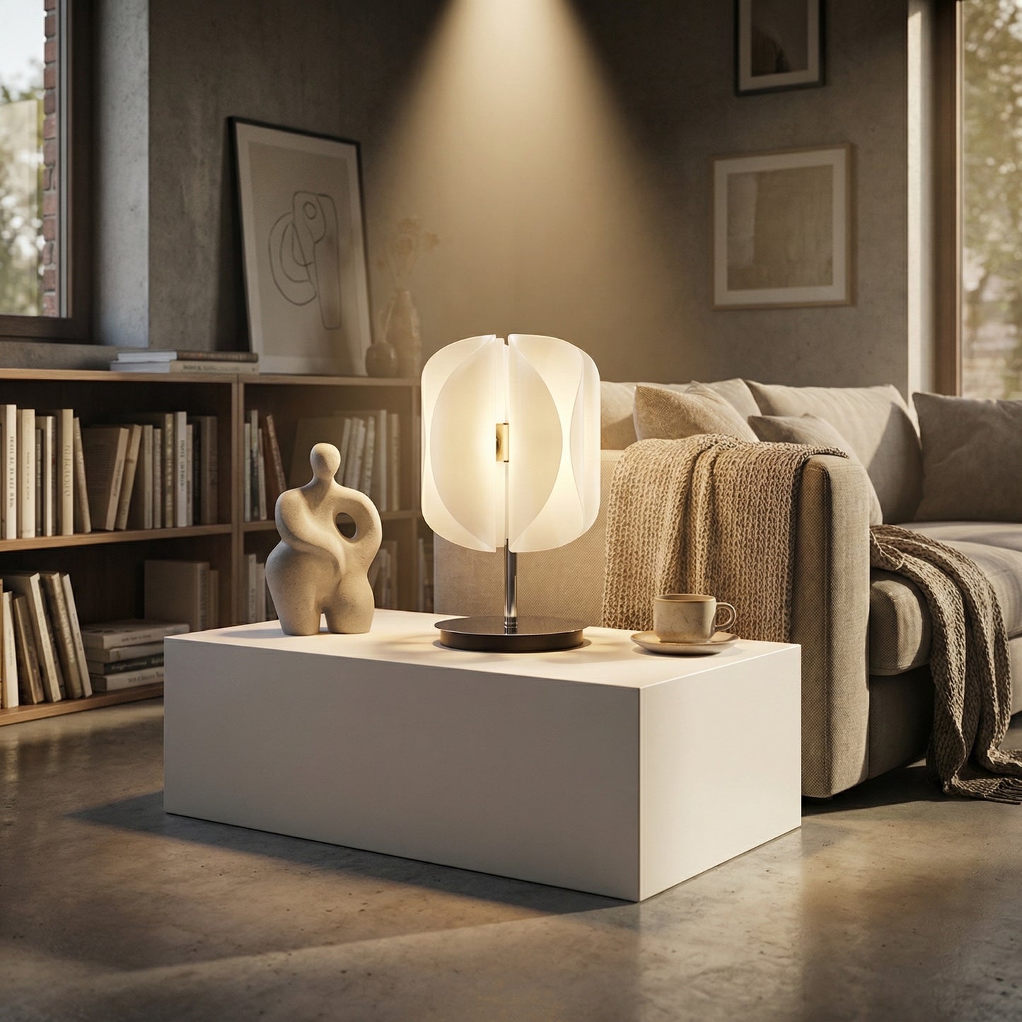 Yiosi Phantom Glass Table Lamp - scene-3