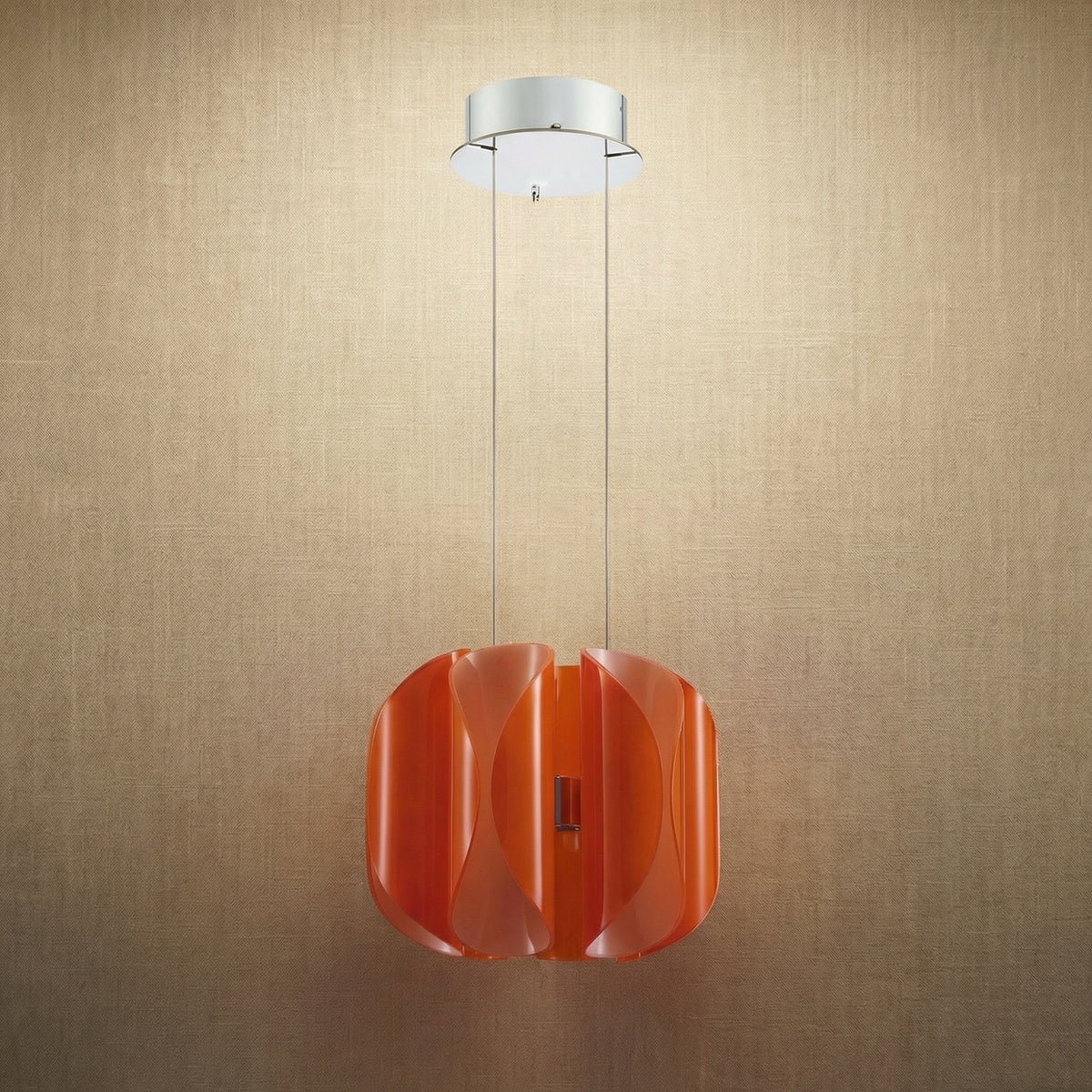 Yiosi Phantom Metal Pendant Light 14" - dark