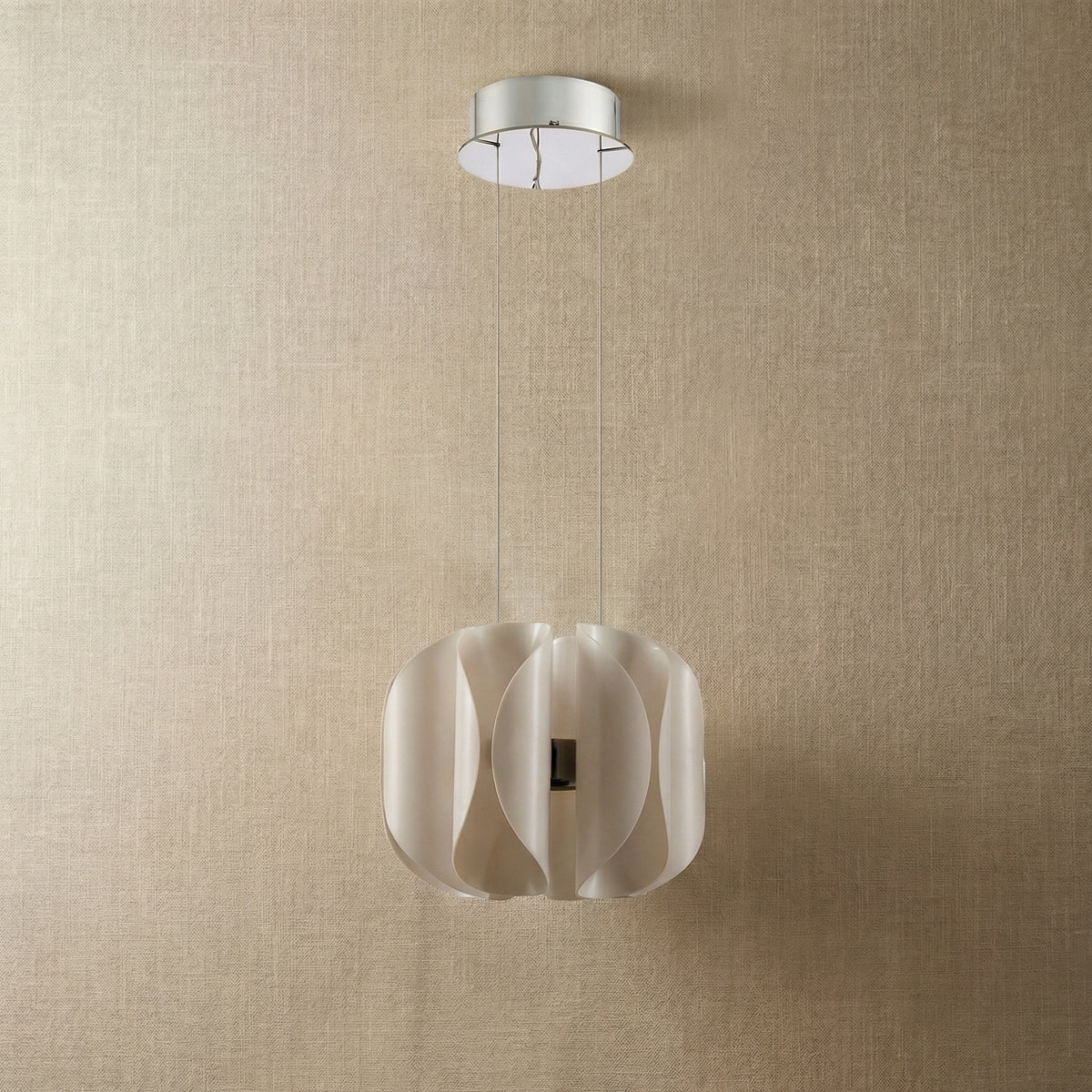 Yiosi Phantom Metal Pendant Light 14" - dark