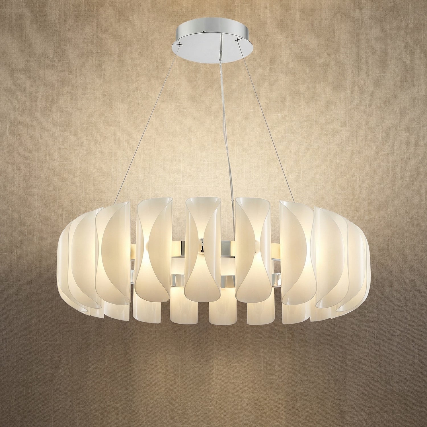 Yiosi Phantom Metal Pendant Light 39" - 39" (Dia 1000mm)