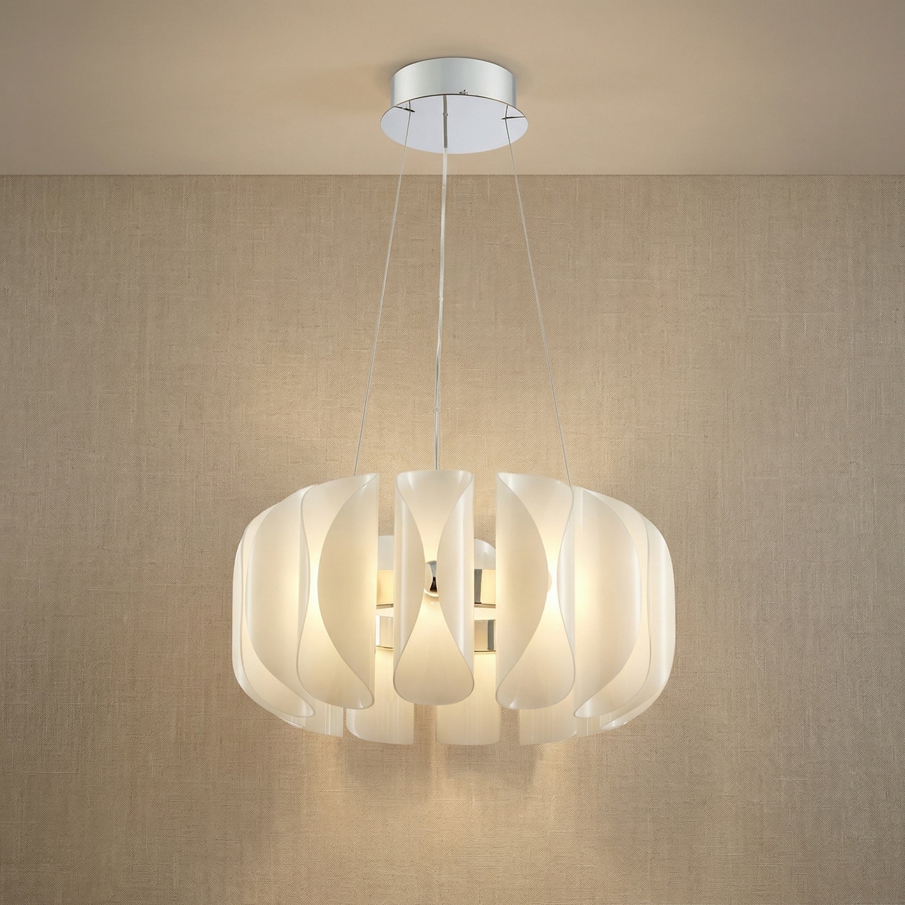 Yiosi Phantom Metal Pendant Light 39" - 24" (Dia 600mm)