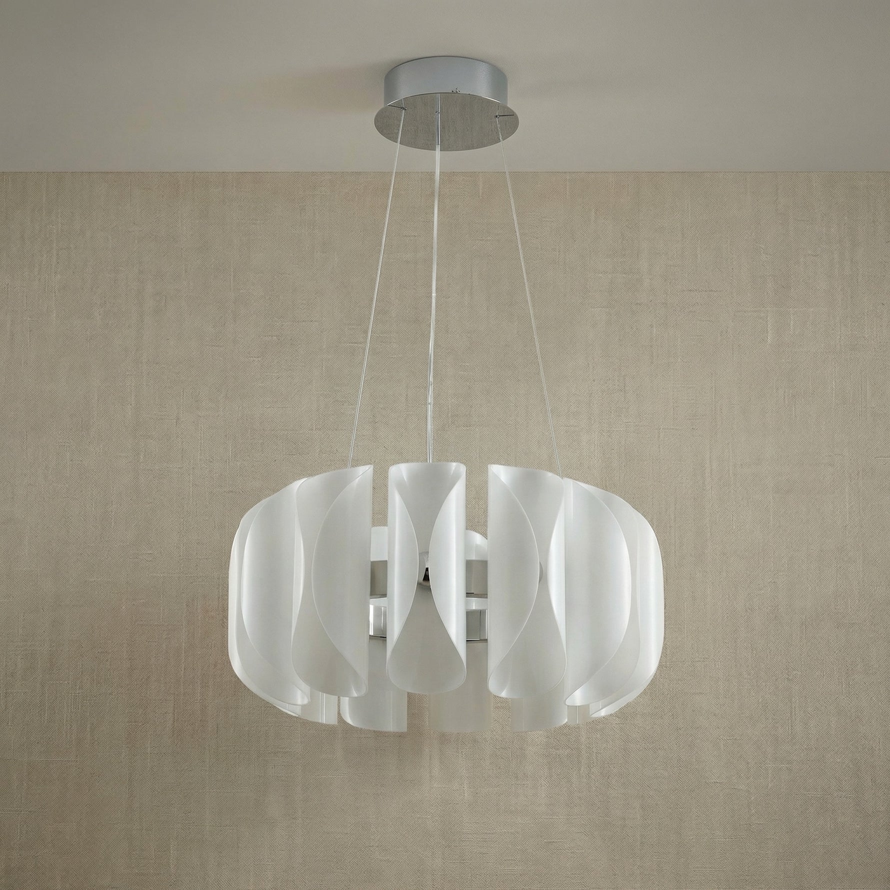 Yiosi Phantom Metal Pendant Light 39" - dark