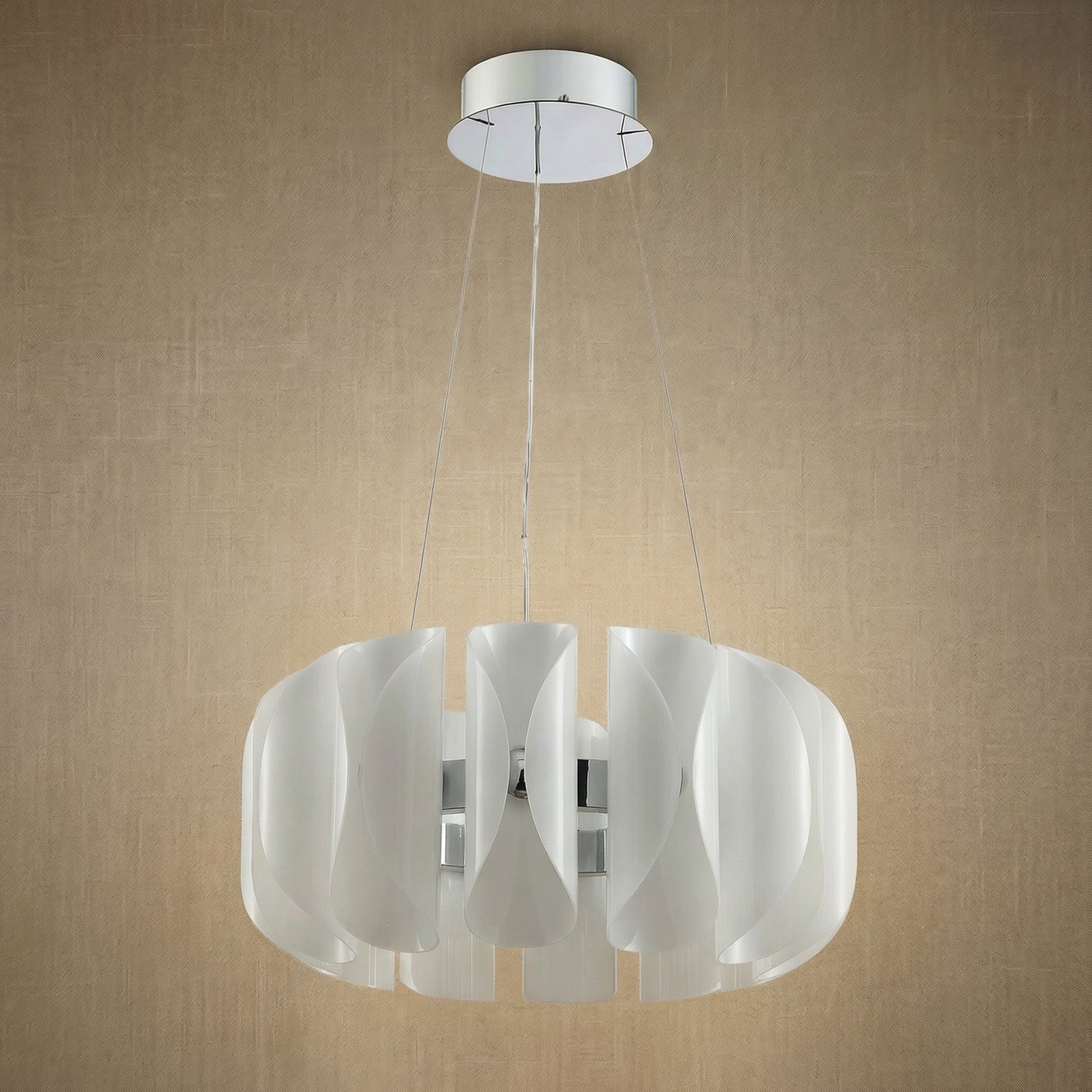 Yiosi Phantom Metal Pendant Light 39" - dark