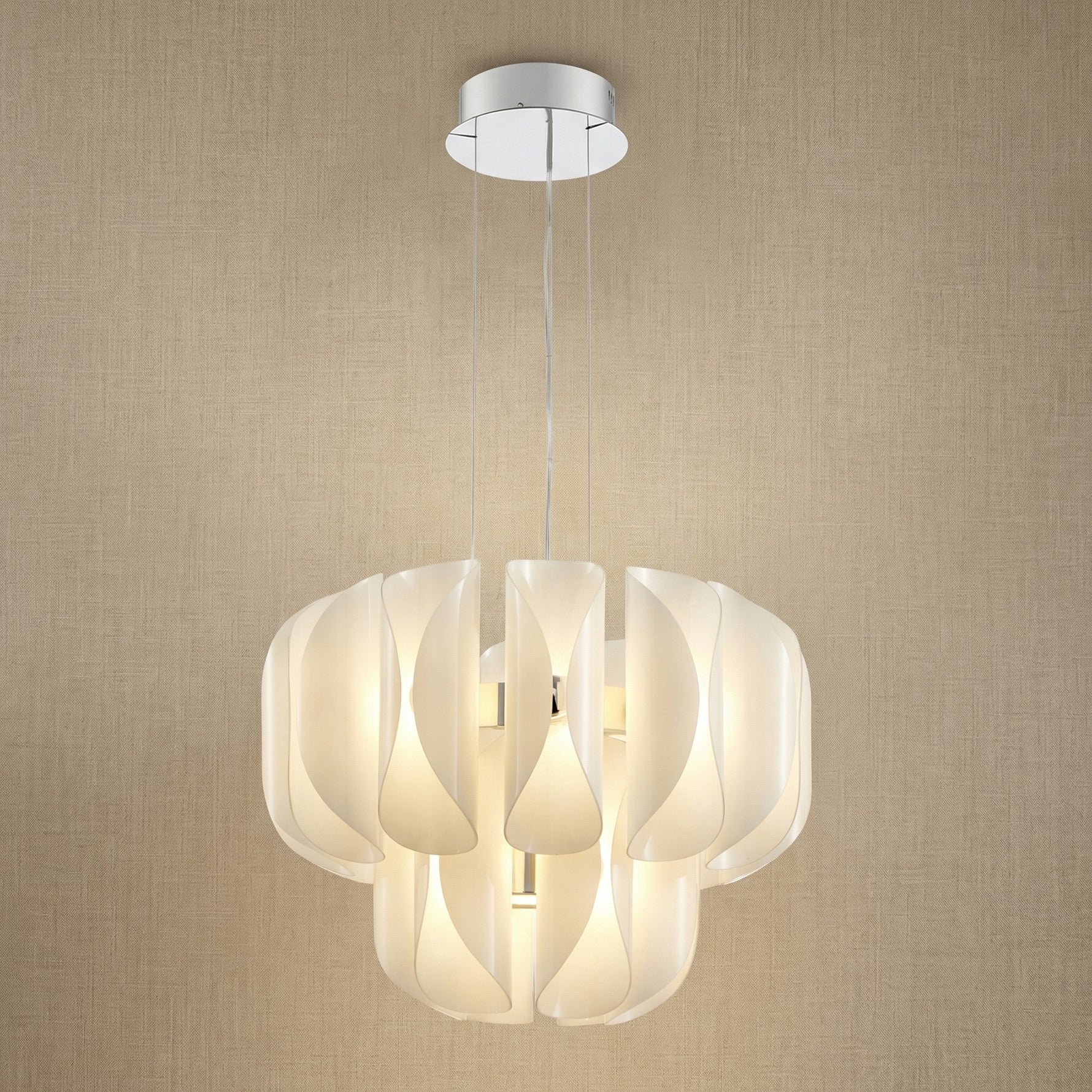 Yiosi Phantom Nested Glass Pendant Light 24" - 24" (Dia 600mm)