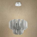 Yiosi Phantom Nested Glass Pendant Light 24" - dark