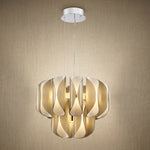 Yiosi Phantom Nested Glass Pendant Light 24" - 24" (Dia 600mm) Smoke B