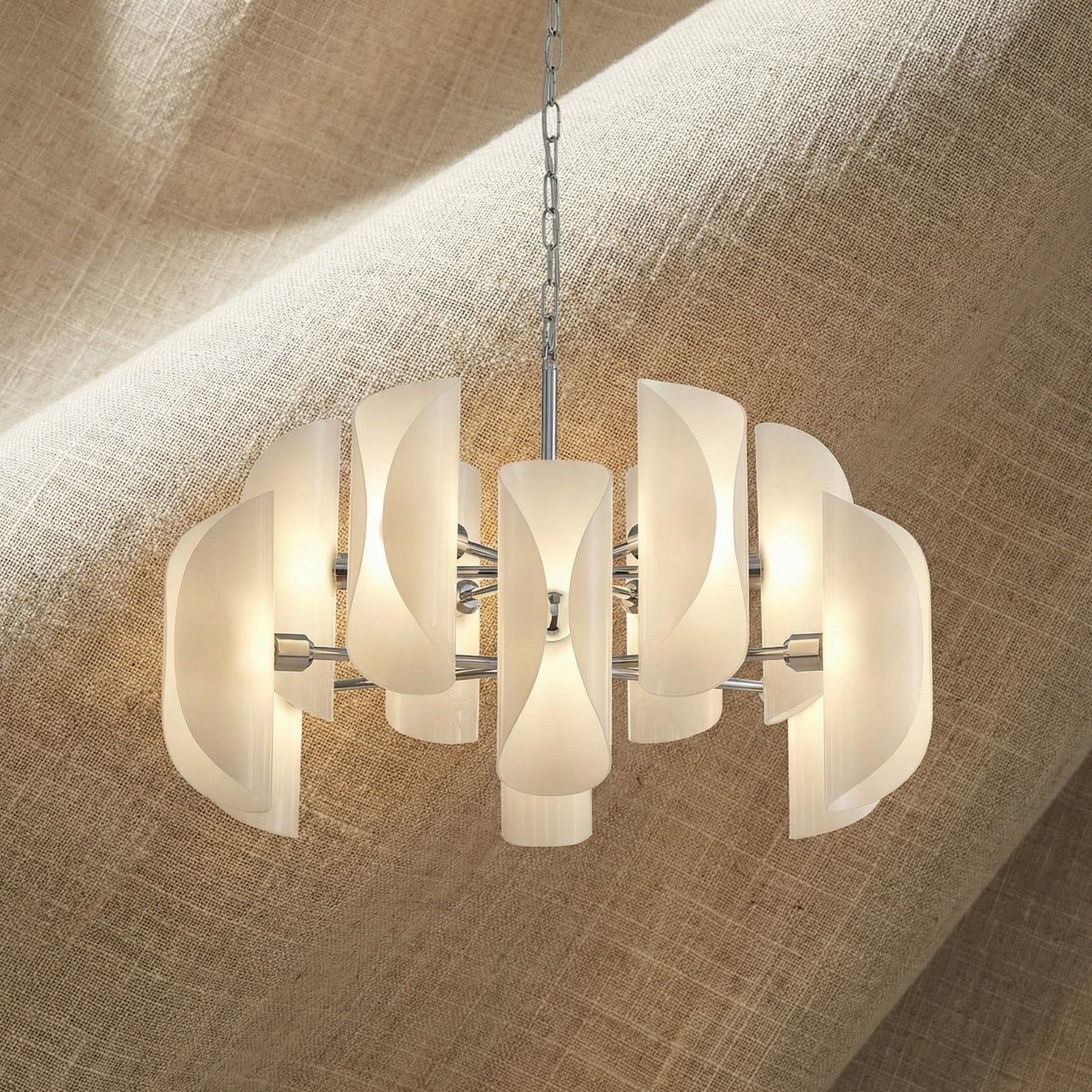 Yiosi Phantom Nested Glass Pendant Light 31" - 31" (Dia 800mm) Style D