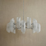 Yiosi Phantom Nested Glass Pendant Light 39" - dark