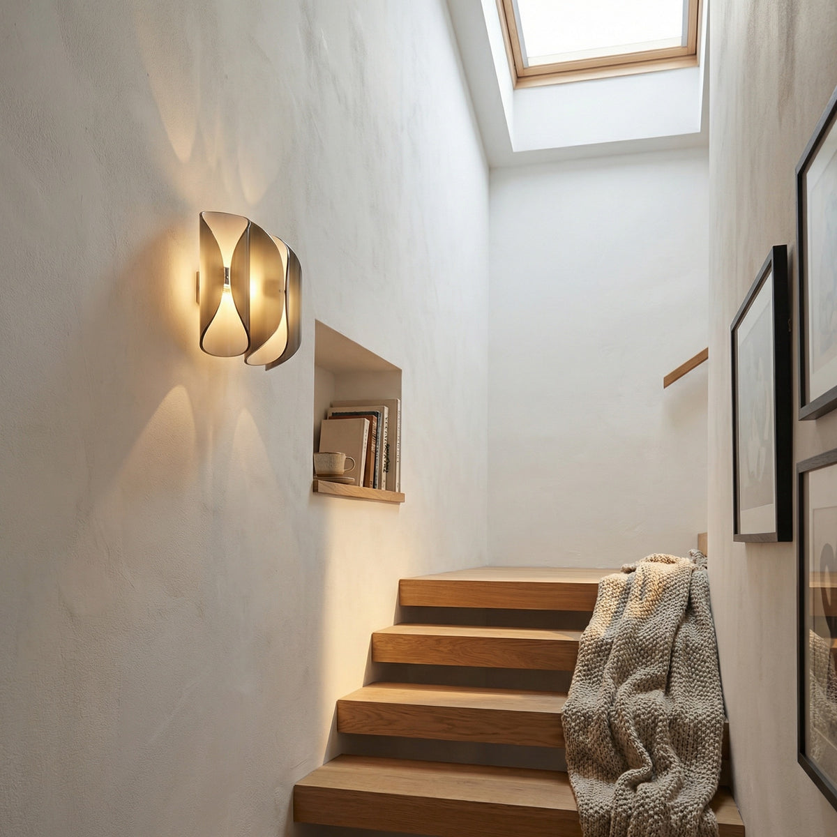 Yiosi Phantom Triple Metal Wall Sconce - scene-3