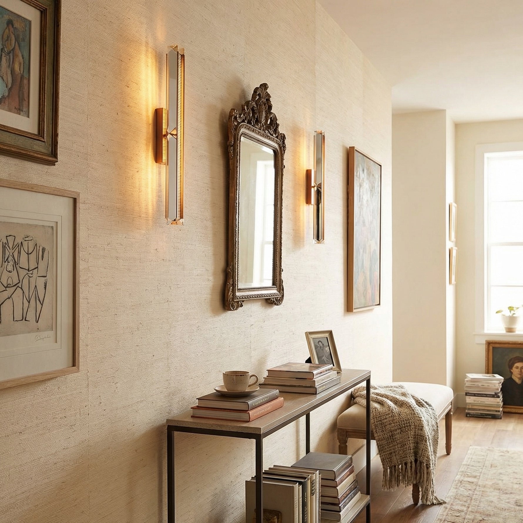 Yiosi Prismatic Crystal Wall Sconce - scene-3