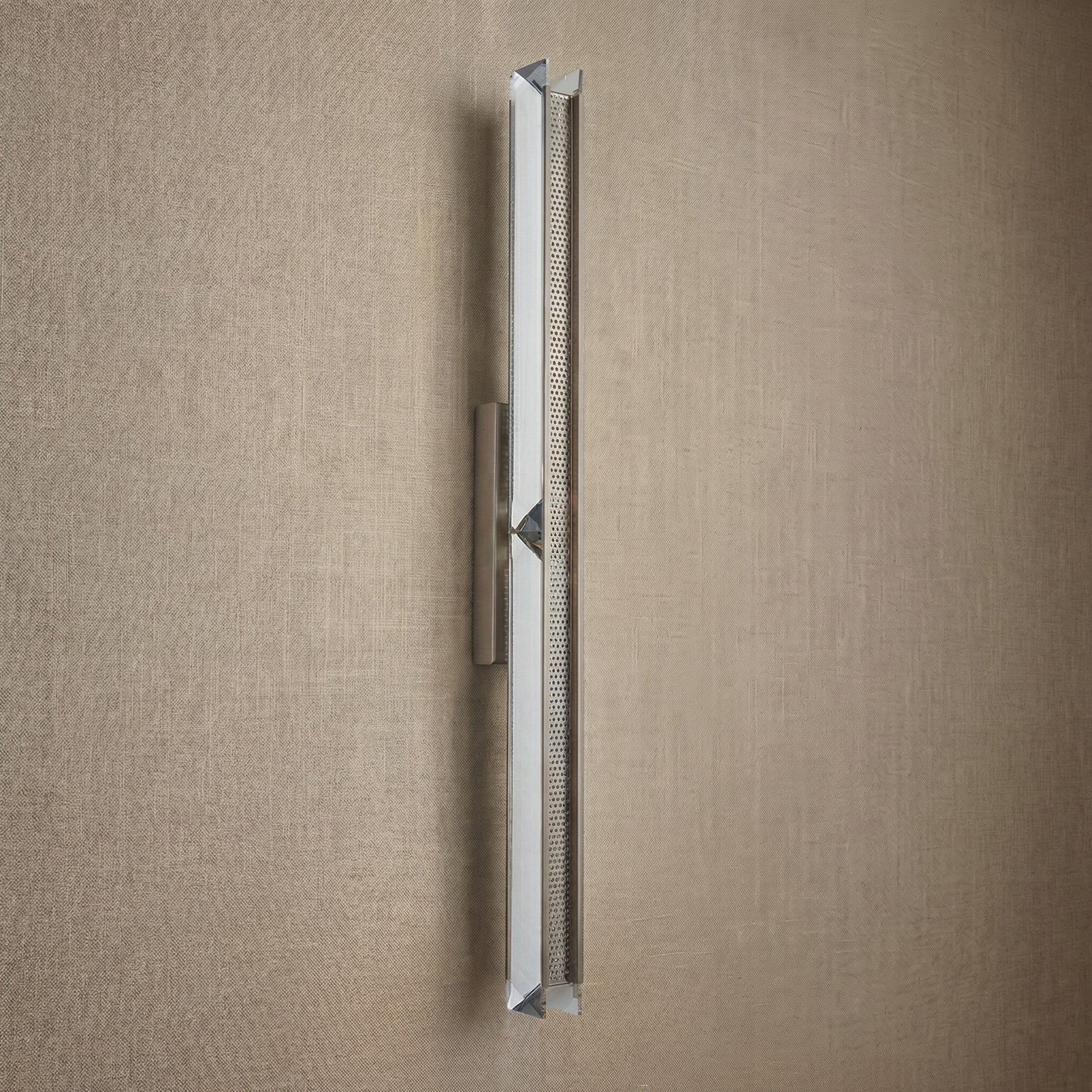 Yiosi Prismatic Crystal Wall Sconce - dark
