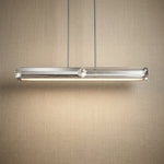 Yiosi Prismatic Linear Crystal Pendant Light - 39" Linear (L1000mm)