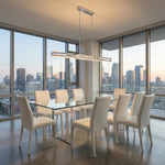 Yiosi Prismatic Linear Crystal Pendant Light - scene-2