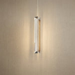 Yiosi Prismatic Mini Crystal Pendant Light - 3" Linear (L70mm)