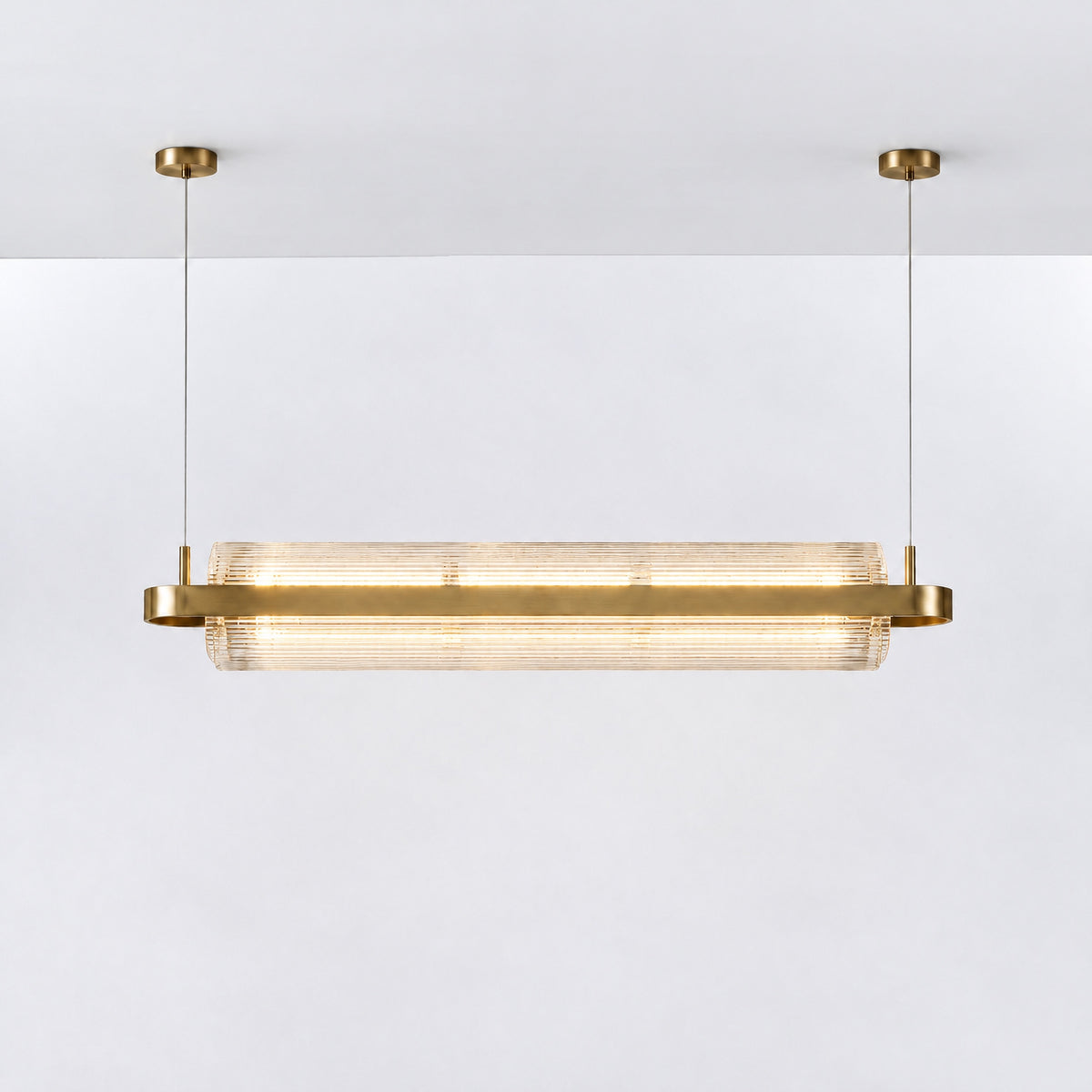 Ribbon Linear Modern Chandelier