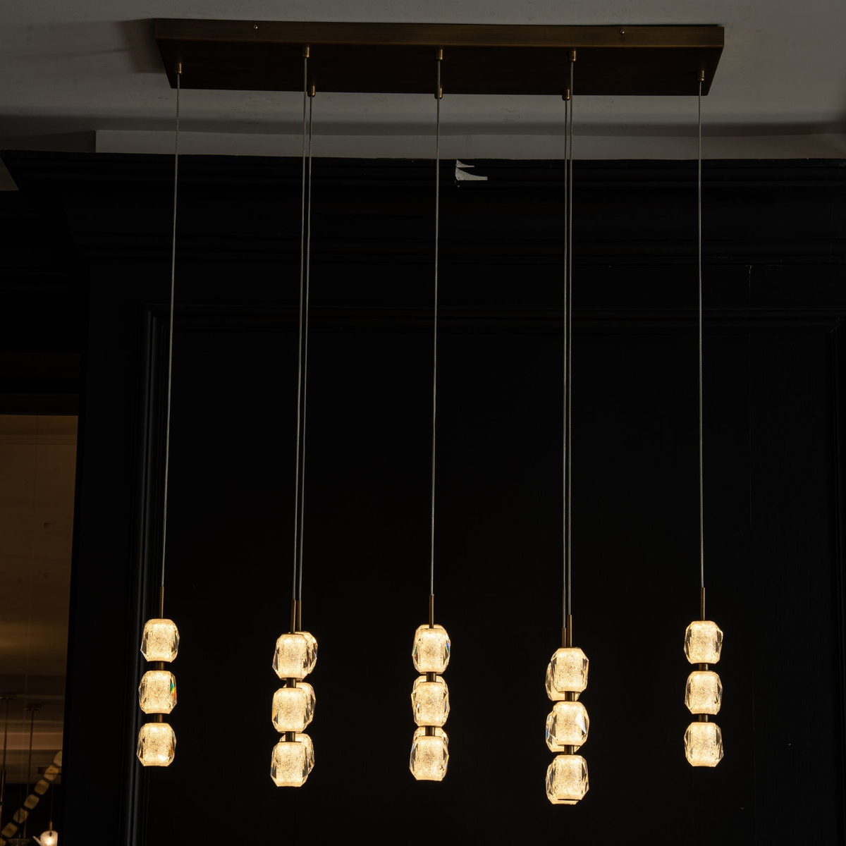 Seduction Linear Crystal Pendant