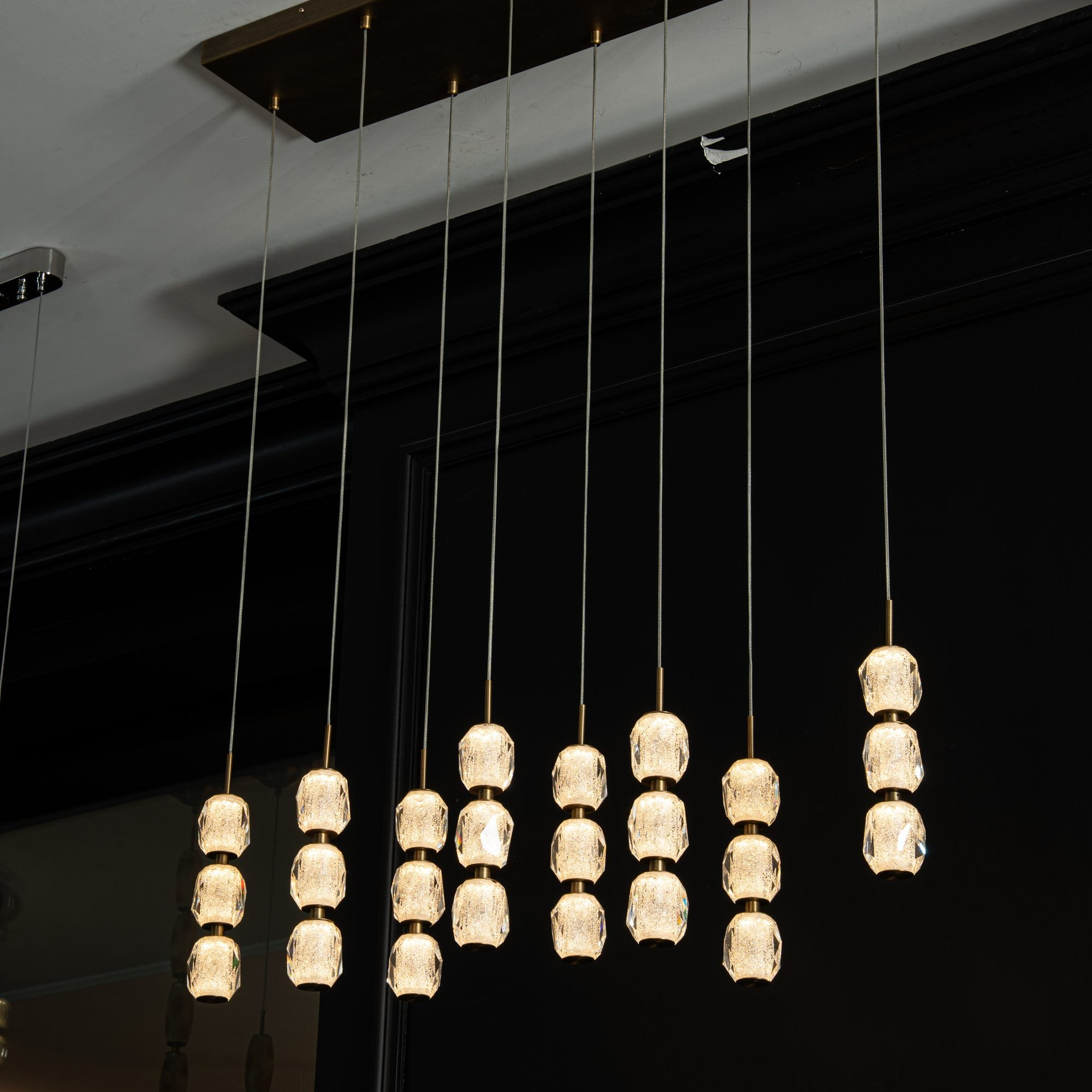 Seduction Linear Crystal Pendant