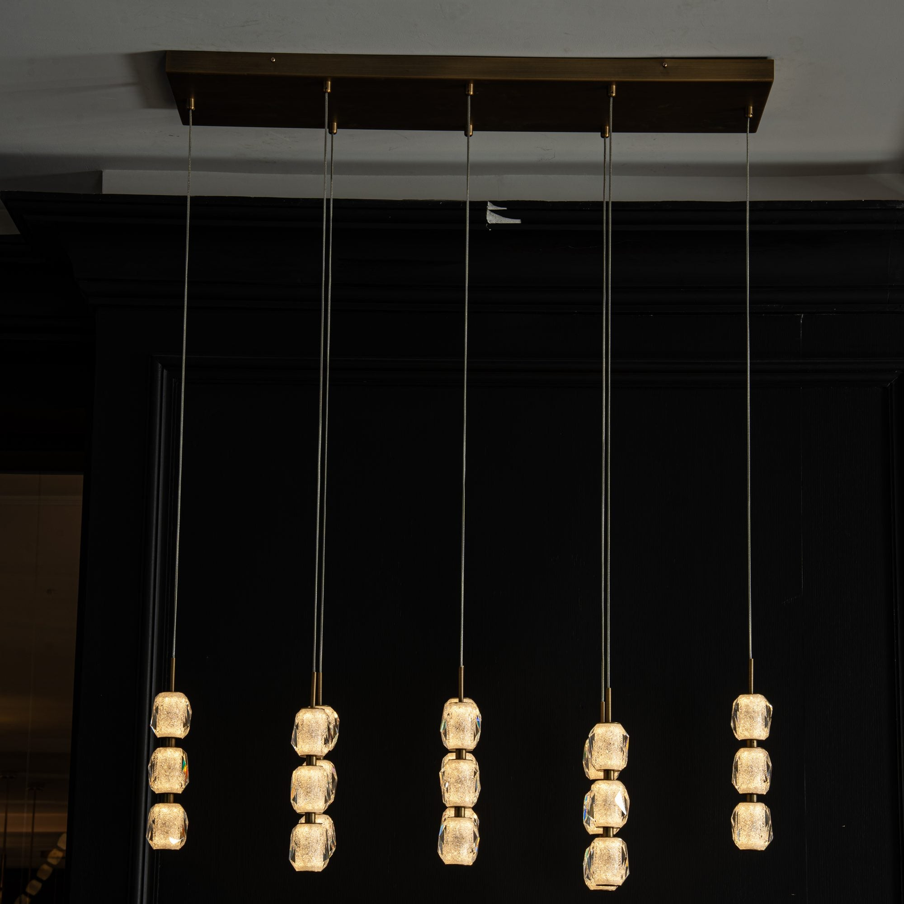 Seduction Linear Crystal Pendant