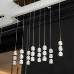 Seduction Linear Crystal Pendant