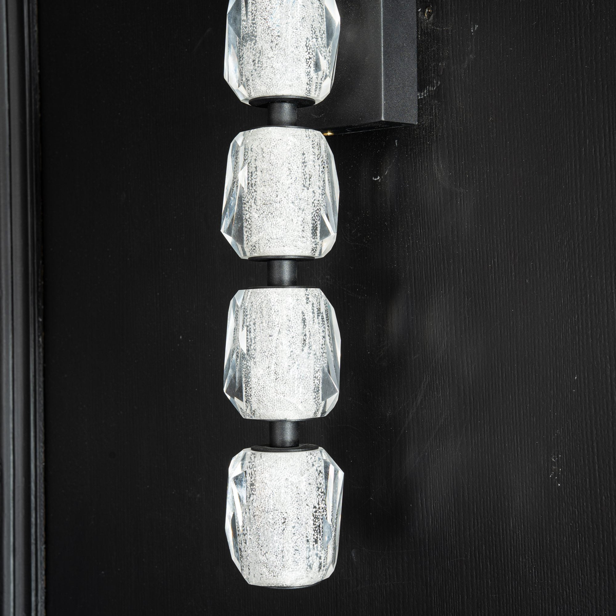 Seduction Vertical Crystal Wall Sconce