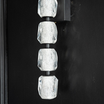 Seduction Vertical Crystal Wall Sconce