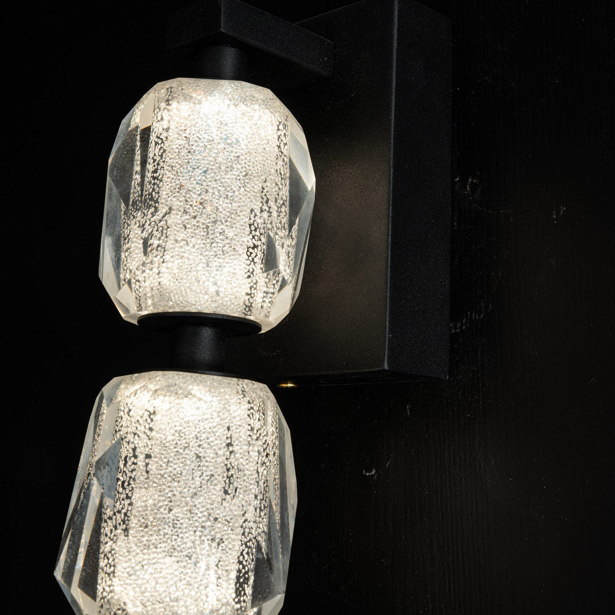 Seduction Vertical Crystal Wall Sconce