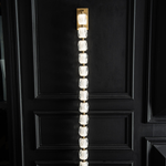 Seduction Vertical Crystal Wall Sconce