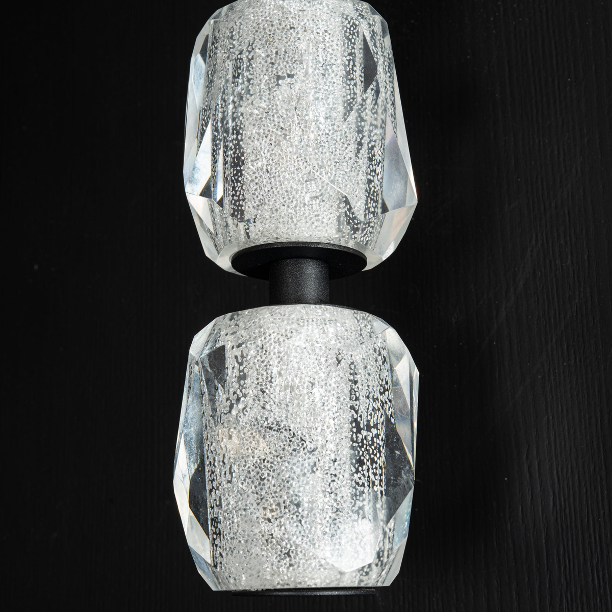 Seduction Vertical Crystal Wall Sconce