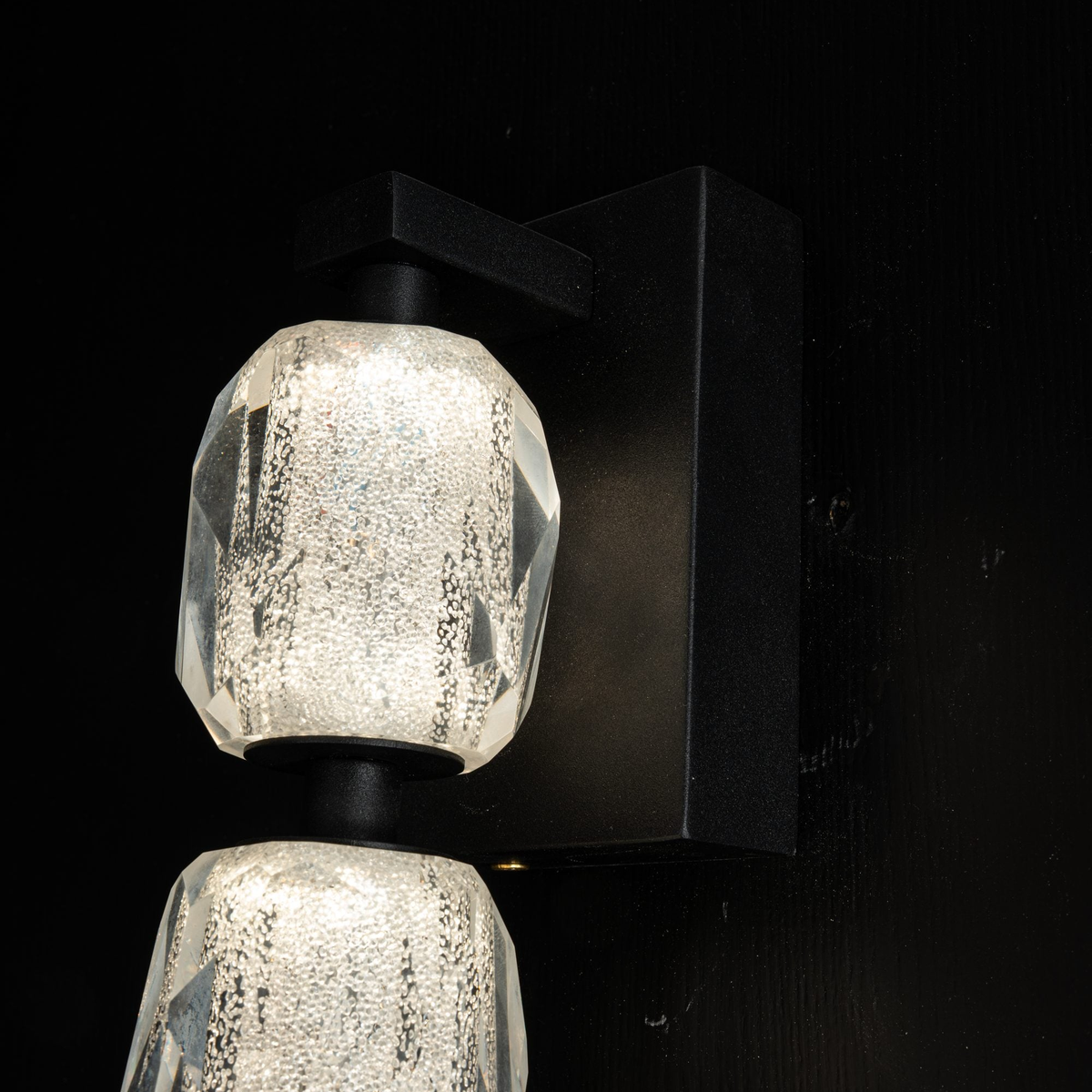 Seduction Vertical Crystal Wall Sconce