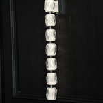 Seduction Vertical Crystal Wall Sconce
