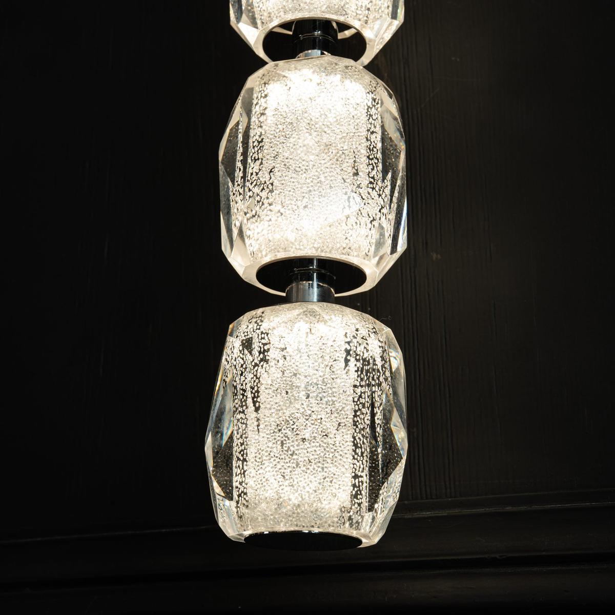 Seduction Vertical Crystal Wall Sconce