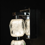 Seduction Vertical Crystal Wall Sconce
