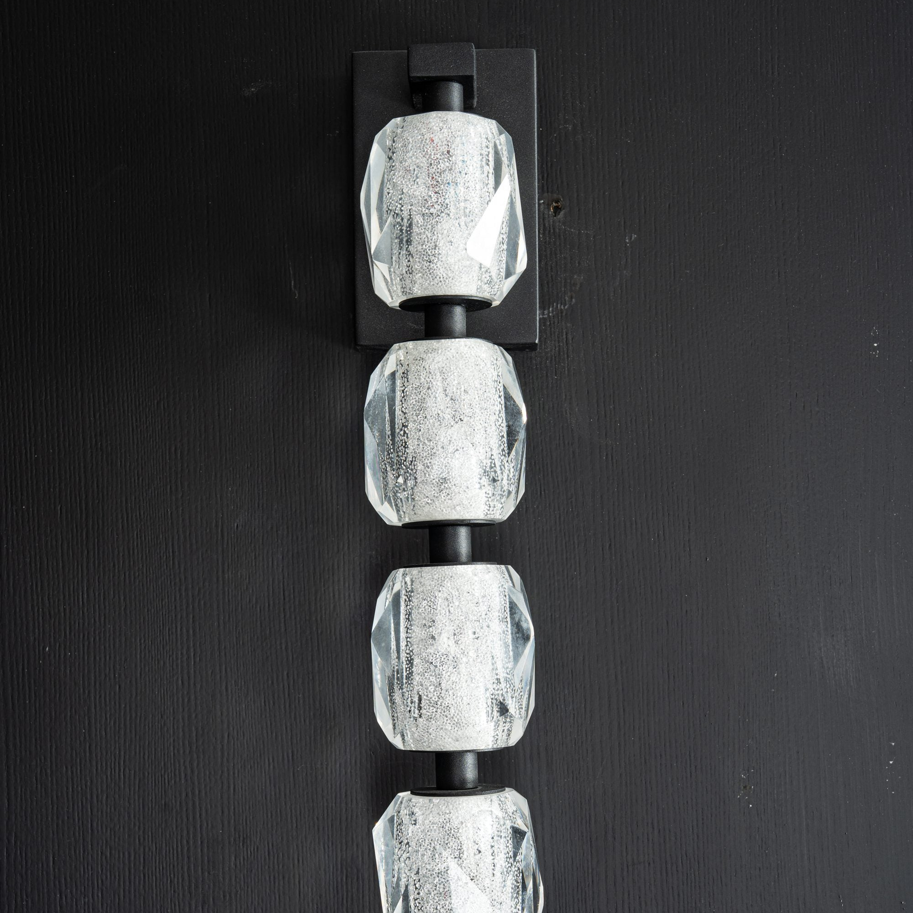 Seduction Vertical Crystal Wall Sconce