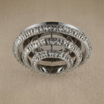 Yiosi Series 3-Tier Nested Crystal Celling lamp - dark