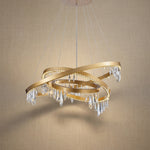 Yiosi Series 3-Tier Nested Crystal Pendant Light Style C - 31" (Dia 800mm)