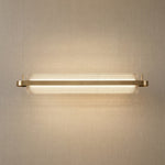 Yiosi Ribbon ribbed glass chandelier in modern American dining setting, warm glow