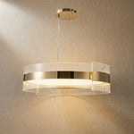 Yiosi Series Acrylic Pendant Light - 31" (Dia 800mm)