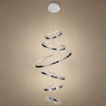 Yiosi Series Cascading Crystal Pendant Light - 47" (Dia 1200mm)