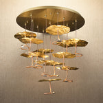 Yiosi Series Cluster Copper Celling lamp - 24" (Dia 600mm)
